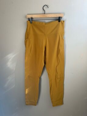 lululemon athletica align high rise tight leggings with side pockets - size 12